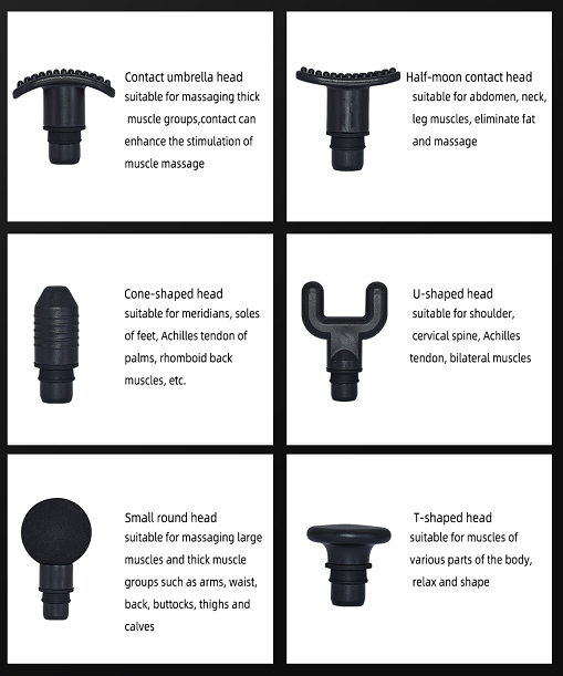 Fast Charing 90min Long lasting Battery Life Light Weight Massage Gun