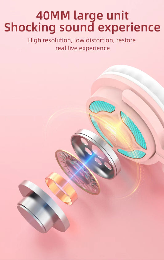 Lazada and shopee hotselling -DJ Cosplay Gaming Headsets/Wired/wireless/Dynamic/Indidvudal