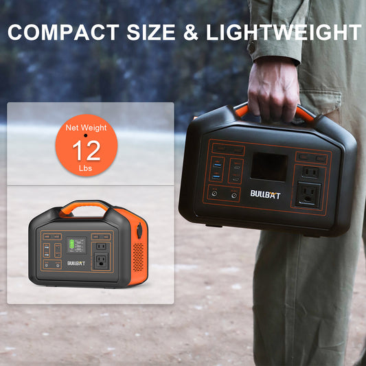 US Warehouse 500w MPPT Portable Solar Power Station compatible with Solar panel