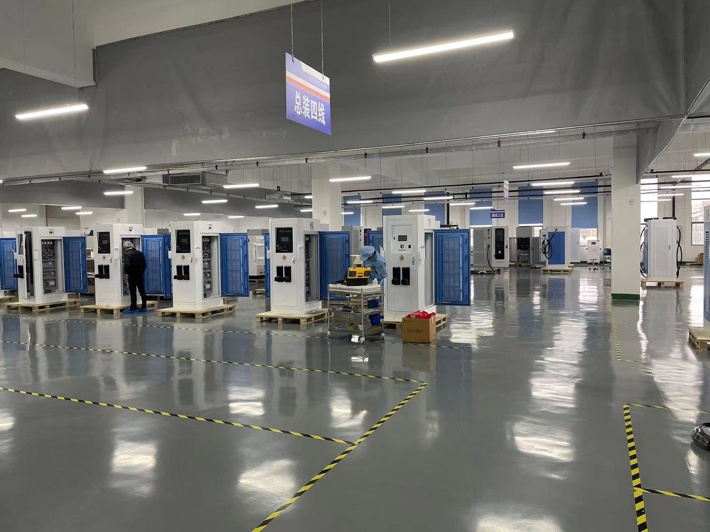 EV charge operation in the US would be ready in the Q1 of 2024 years