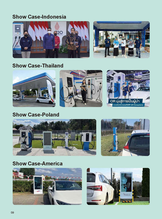 A few successfully cases in Amercian markets- Oversea charge stations