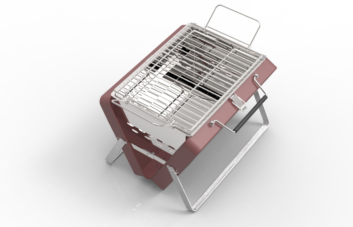 Hotselling in Lazada and OZON -Compact and Foldable as well as multifunctional BBQ, as small as lockbox