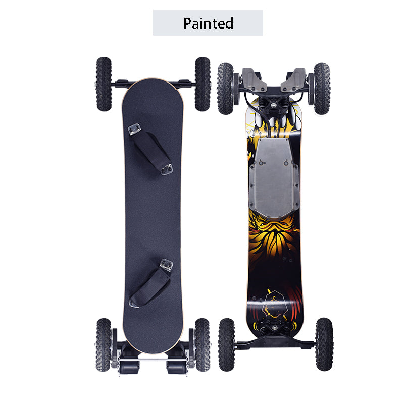 2022 Fashionable Ecorio Bamboo Cool Teenages Street Electric Skateboard