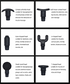 Fast Charing 90min Long lasting Battery Life Light Weight Massage Gun