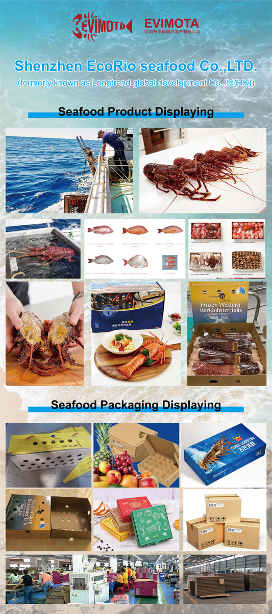Evimota Australia-oriented Seafood selling via Douyin(also known for Tiktok)