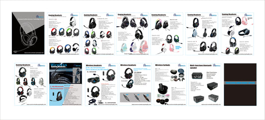 Lazada Gaming/wireless headsets- Stylish Earphone and headphone designed for Southeast Markets-Aisa