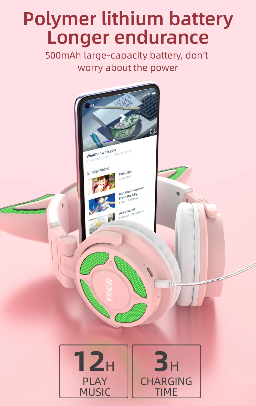 Lazada and shopee hotselling -DJ  Cosplay Gaming Headsets/Wired/wireless/Dynamic/Indidvudal