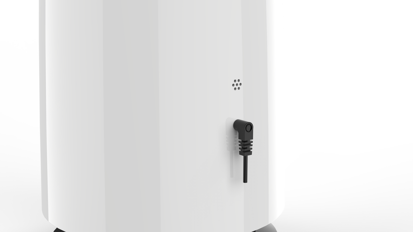 Low Noise Tuya App Voice Control Desk Air Purifier for Home